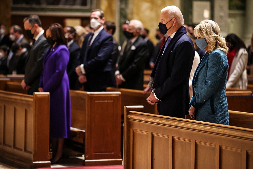 【图集】美国总统拜登就职首日
