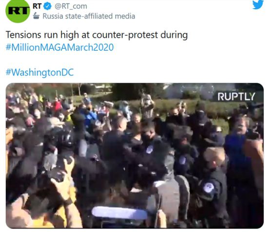 华盛顿数万人游行谴责拜登_华盛顿民众抗议_华盛顿州支持拜登