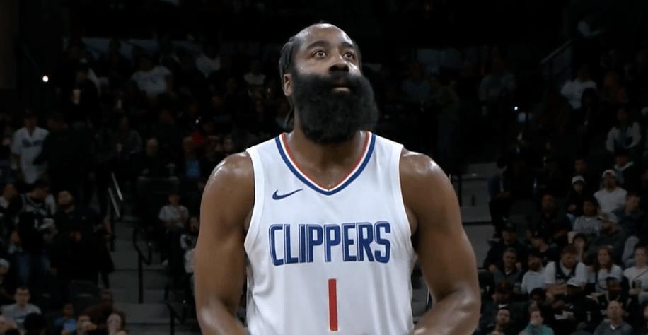 哈登加盟快船交易方案_哈登快船首秀_哈登观看湖人快船比赛