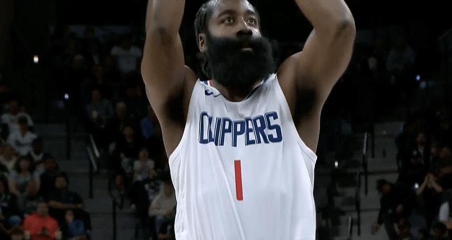 哈登加盟快船交易方案_哈登快船首秀_哈登观看湖人快船比赛