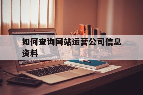 如何查询网站运营公司信息资料呢（如何查询网站运营公司信息资料）
