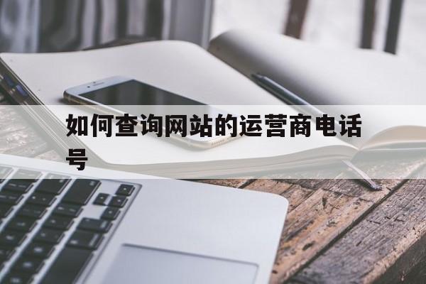 如何查询网站的运营商电话号